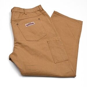 Schaefer Outfitter Pants‎ Mens 42x30 Tan Ranch Dungaree Brush Canvas Made in USA